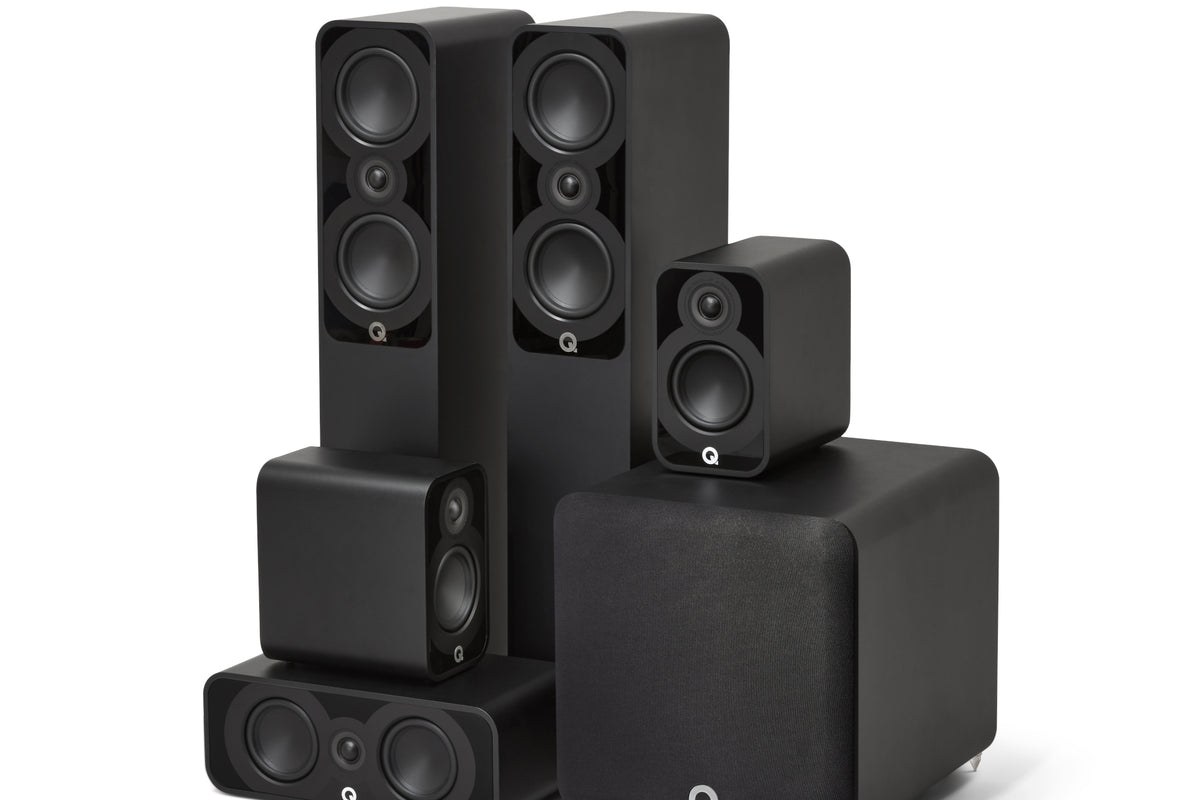 Q Acoustics 5040 5.1 speaker package with subwoofer