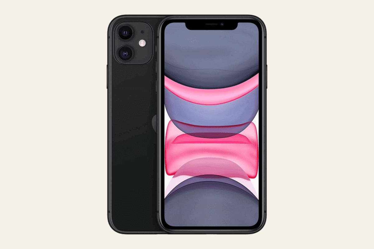 Refurbished black iPhone 11 from UR.co.uk