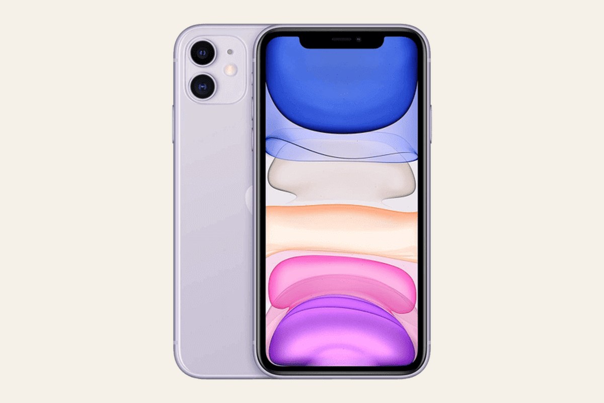 Refurbished purple iPhone 11 from UR.co.uk